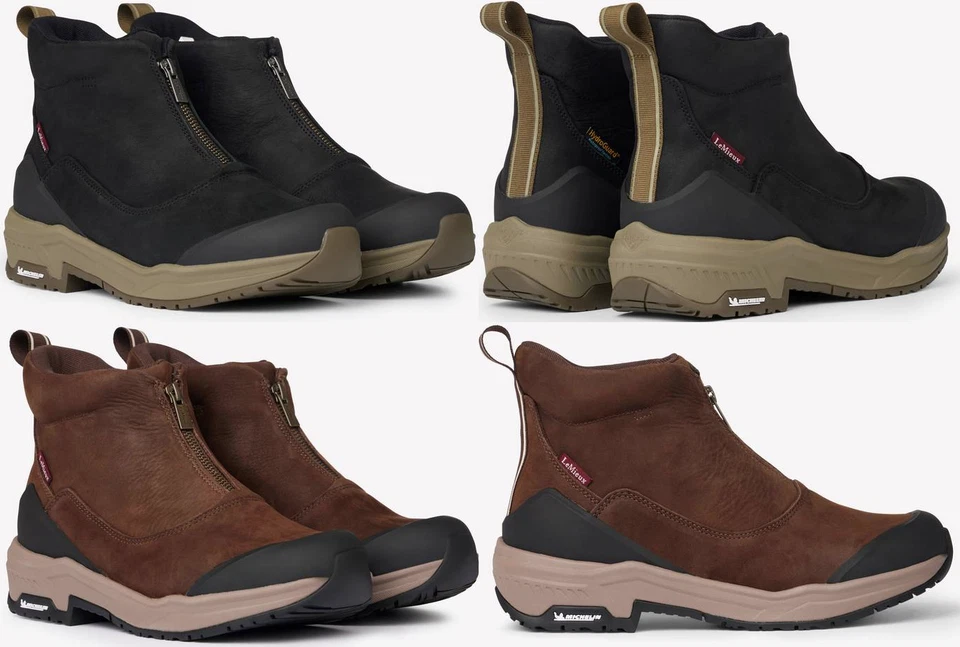 LeMieux Trex Waterproof Zip Boots Short Grip Yard Stable Reitstiefel UK 4-8