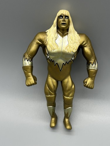 Goldust Official WWF WWE Just Toys Bend-Ems Poseab...