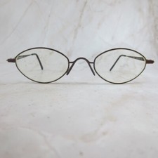 Rodenstock Eyeglasses Frame R4144 Women's Brown Metal Oval Full Rim 48-22-145