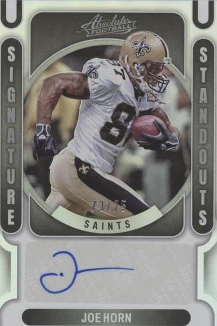 2022 Panini Absolute Joe Horn #SS-JH - 1 of 2