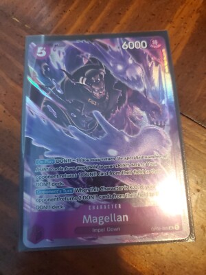 ONE PIECE Card Game - Magellan (Alt Art) OP02-085 SR Paramount War OPTCG  English | eBay