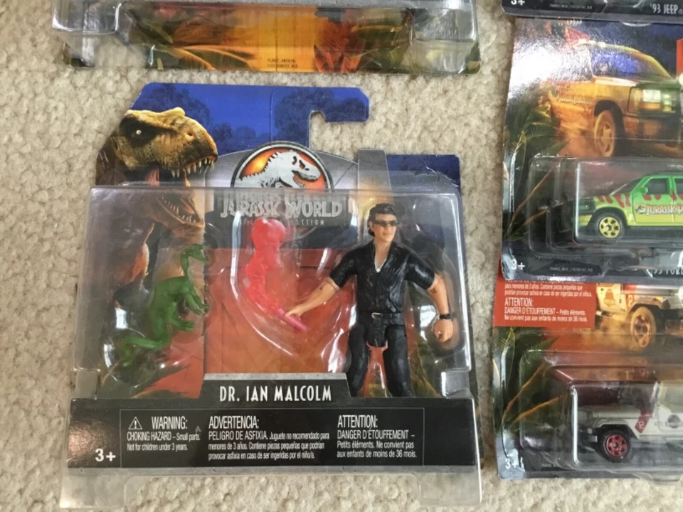 Jurassic World Legacy Collection 9 Jeep’s and 2 Dr Malcolm figures - Image 2 of 4