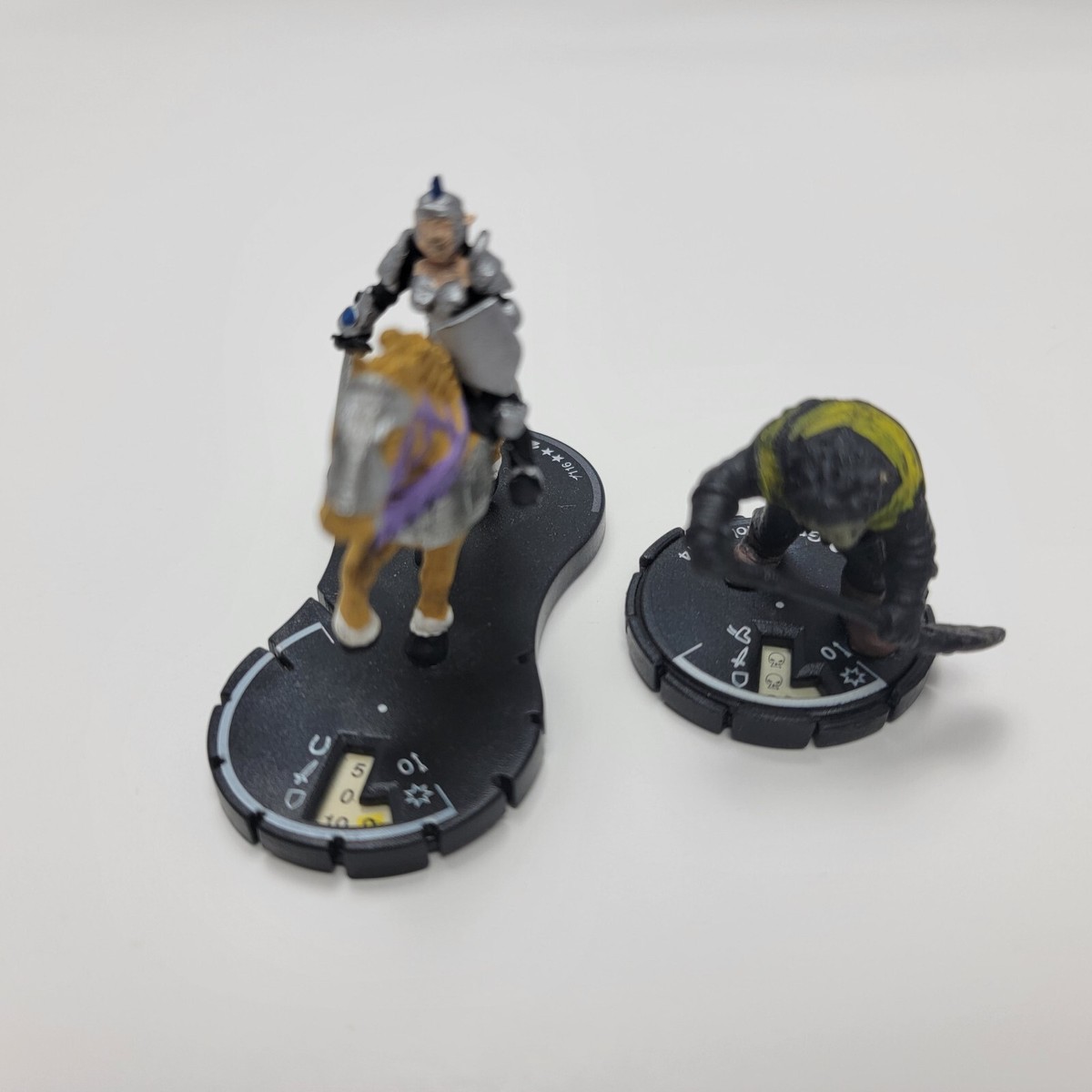 LOT of 10 Mage Knight Figurines Miniatures Wizkids RPG Game