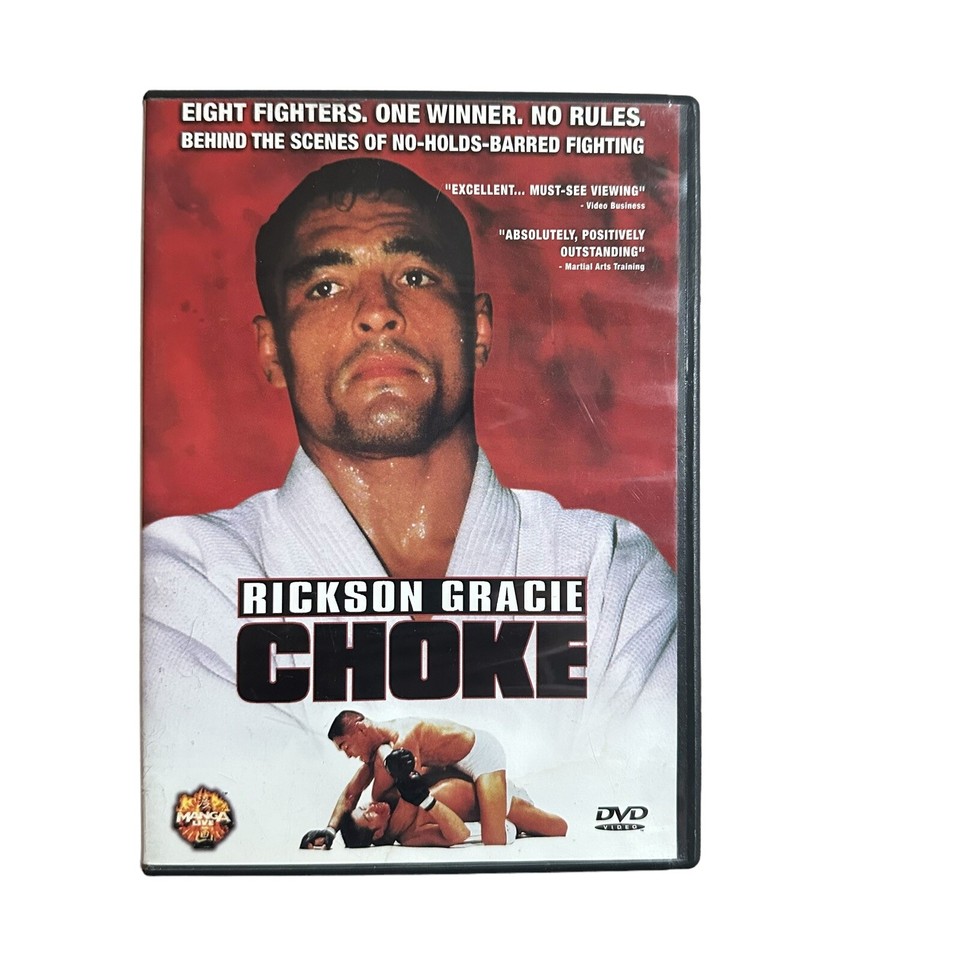 Rickson Gracie Choke (DVD, 2000) W/ Insert BJJ MMA UFC 660200400422 eBay