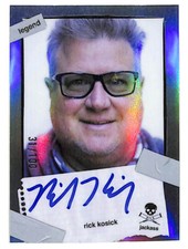 2022 Zerocool Jackass Rick Kosick 31/100 auto autograph signed card