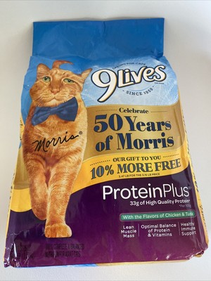 9 lives protein plus