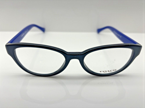 Authentic COACH HC 6069 5282 Black Blue 51MM Eyeglasses