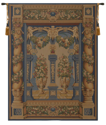 Loggia Columns European Tapestry Wall Art Hanging- For Decor (New) 54x42 inch