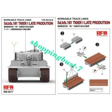 Ryefield-Model 1/35 5017 Workable Track For Tiger I Late Production