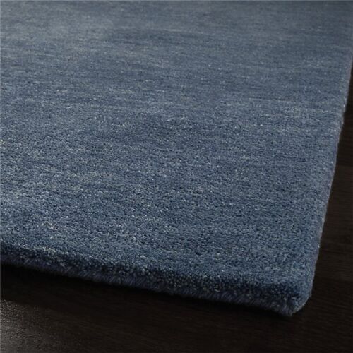 Customise Order Rugs Baxter Blue Hand Tufted Soft Woolen Premium Quality Carpet - Picture 3 of 10
