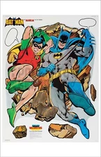 BATMAN AND ROBIN WALLBUSTERS POSTER REPRINT