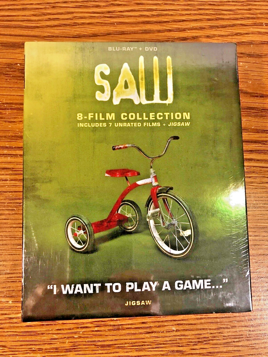 SAWシリーズ DVDセット 8枚組 Saw 8 Film Collection Including Jigsaw (dvd) Horror Movies for