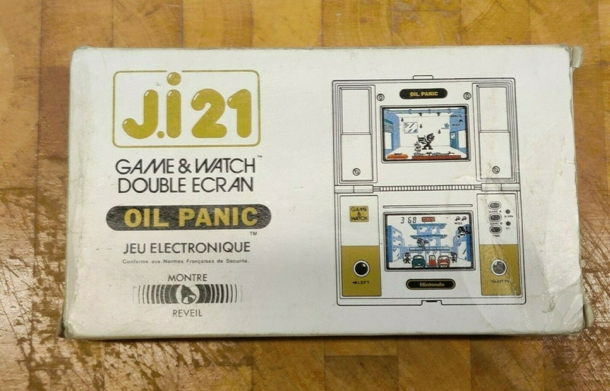 Nintendo GAME & WATCH OIL PANIC オイルパニック Amazon.co.jp: ゲームウォッチ オイルパニック OIL PANIC