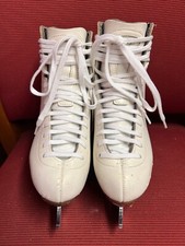 Riedell model 29 Edge figure ice skates size 3.5 M w/ Astra Eclipse blades