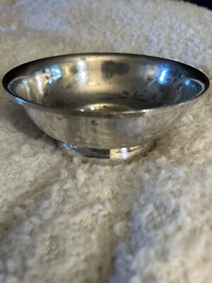 F.B.Rogers Vintage HILTON Hotel Silverplate Bowl, Japan, 6-C-152