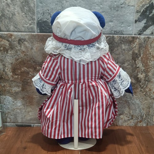 Vintage Beartsy Ross Very Important Bear 1990 North American US Flag Outfit Soft - Picture 2 of 13