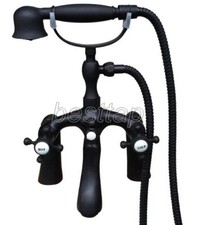 Oil Rubbed Bronze Bathtub Faucet Clawfoot Tub Filler Shower Mixer Tap stf511