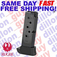Ruger LCP 7 Rd .380 ACP Mag. with Grip Ext. 90405 SAME DAY FAST FREE SHIPPING