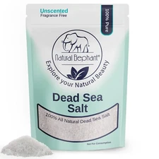 Natural Elephant Coarse Dead Sea Salt 1 lb (450 g)