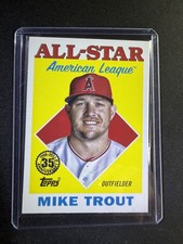Topps Mike Trout 35th anniversary all star American league 88AS-2