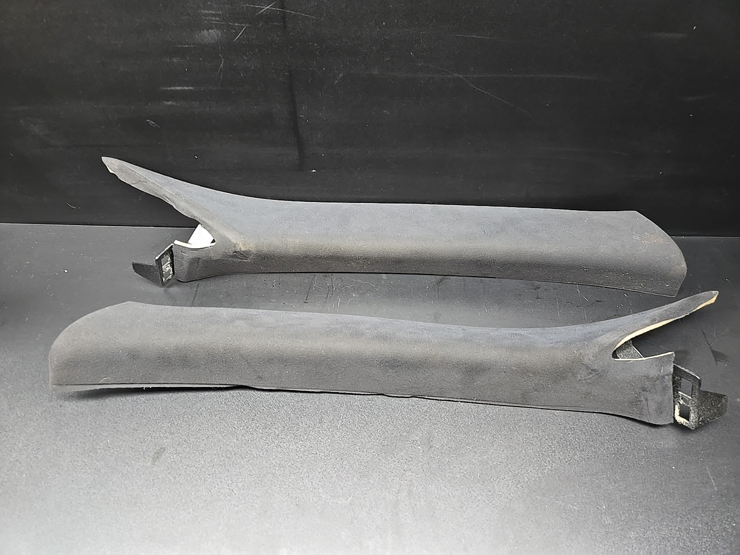 14-19 MASERATI GHIBLI/QUATTRO SET OF 2 FRONT LEFT/RIGHT A PILLAR TRIM COVER OEM