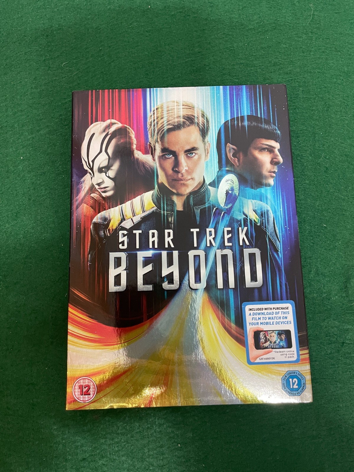 STAR TREK BEYOND 12 DVD GOOD CONDITION