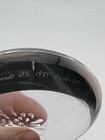 VTG Vandermark Merritt Glass 3.5” Rd  Butterfly Paperweight Signed 1984 0601-24 — photo 9