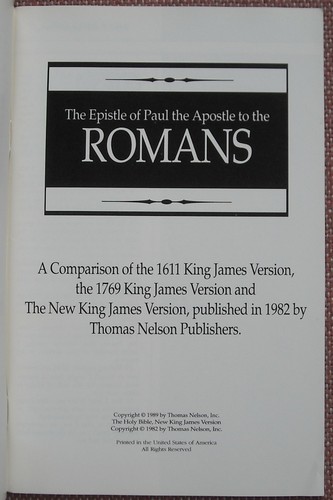 GOD'S WORD HASN'T CHANGED THE KING'S ENGLISH HAS ~ COMPARE 1611 & 1769 KJV &NKJV - Picture 3 of 5