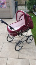 Hesba Kinderwagen weinrot guter Zustand