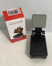 ASEAT Mobile Phone Stand with Wireless Speaker Model F19 Black