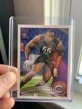 Topps 2011 Muhammad Wilkerson #277 New York Jets Rookie Football Card. rookie card picture