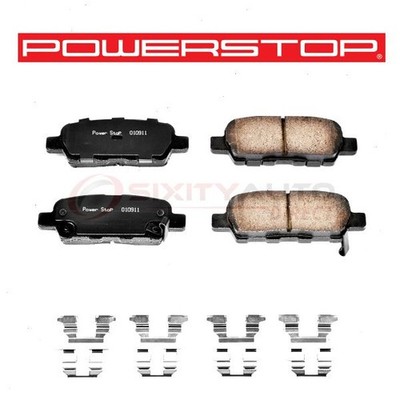 PowerStop Rear Disc Brake Pad & Hardware Kit for 2014-2015 Infiniti Q60 3.7L dd