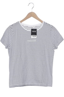 MANGO T-Shirt Damen Shirt Kurzärmliges Oberteil Gr. XL Weiß #heipy3a