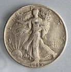 1945 Walking Liberty Silver Half Dollar | Philadelphia | Fine/VF