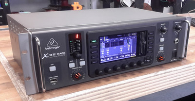 Behringer X32 Rack 40-Channel Rackmount Digital Mixer w/USB Interface