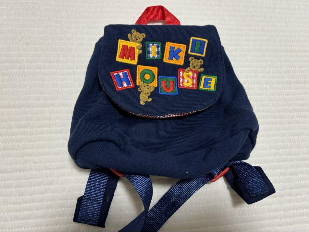 Miki House Baby Backpack Bear