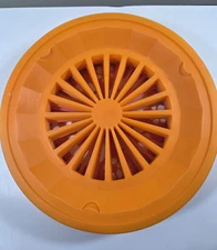 12 Reusable Plastic Paper Plate Holders Assorted Colors/Design Picnic Camping