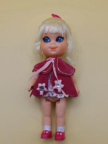 Vintage 1967 Mattel Liddle Kiddles SKEDIDDLER SHIRLEY DOLL, Outfit! CUTE!