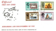 Fiji 1970 Explorers and Discoverers First Day Cover FDC