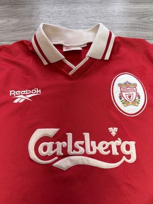 Liverpool FC 1996 1997 Home Football Shirt Soccer Jersey Reebok
