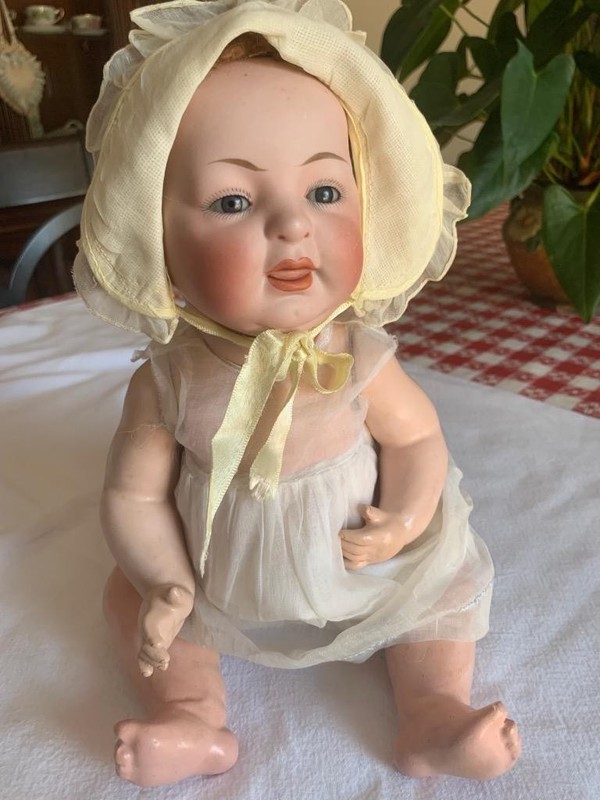 Adorable Vintager 15" JDK Sammy Bent Knee Baby Doll 211