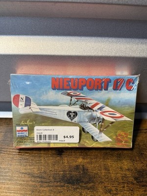 ESCI Model Kit 1/72 Nieuport 17 C. Open Box Sealed Bag.