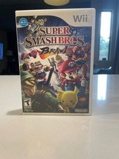 Super Smash Bros. Brawl Nintendo Wii CIB Complete Manual Inserts Tested Clean