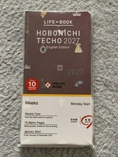 Hobonichi Techo 2027 Weeks Welcome to the V A English Version New