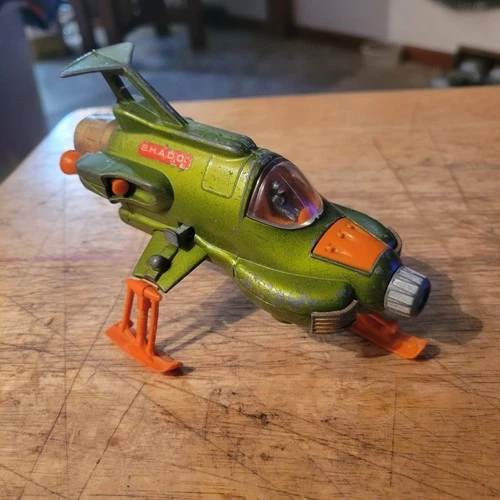 Vtg. Dinky Toys No. 351 Gerry Anderson UFO SHADO Interceptor Die Cast Metal Ship