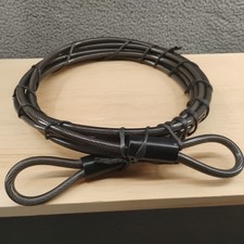 Heavy-Duty Security Cable Vinyl Coated Braided Steel 5ft Diameter 31mm/1.25 inch