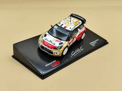 1/43 Citroën DS3 WRC #1 Rallye Monte Carlo 2013 Loeb IXO Altaya - Photo 1/4