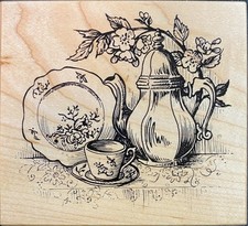 Tea Pots Tea Cups  Saucers Tea Settings Borders Backgrounds  More You Choose