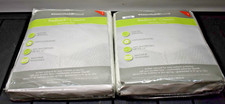 Essential Home Bedsack Classic Mattress Pad White - 2 Pack - TWIN
