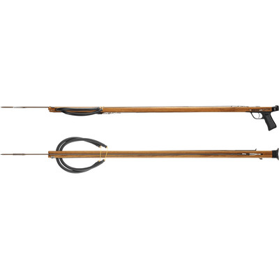 RIFFE E-90X EURO SERIES SPEARGUN (TEAK) - 9/32'' (7.1MM) X 51'' (130CM) HAWAIIAN